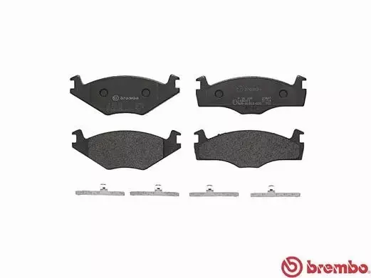 BREMBO Zestaw klocków hamulcowych, hamulce tarczowe P 85 005 