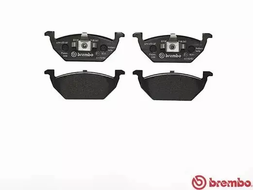 BREMBO TARCZE+KLOCKI PRZÓD SEAT MII VW UP 256MM 