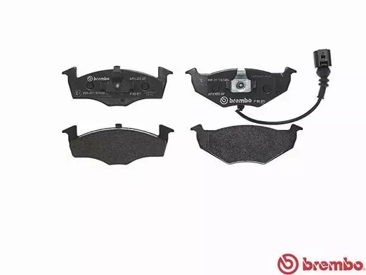 BREMBO KLOCKI HAM SEAT IBIZA IV POLO 9N_ FABIA TDI 