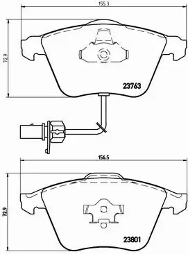 BREMBO TARCZE+KLOCKI PRZÓD AUDI A6 C6 A8 D3 321MM 