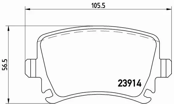 BREMBO TARCZE+KLOCKI T AUDI A3 RS3 8P 310MM 