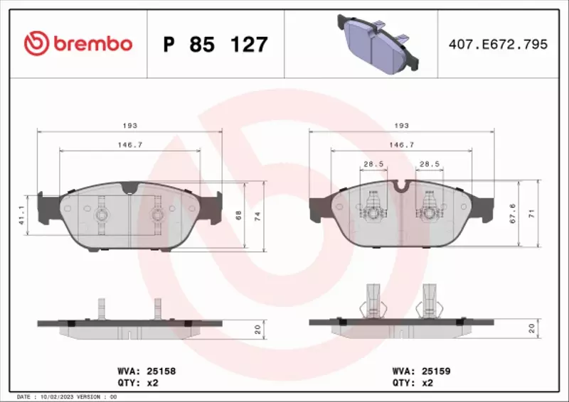 BREMBO TARCZE+KLOCKI PRZÓD AUDI A6 C7 A7 356MM 