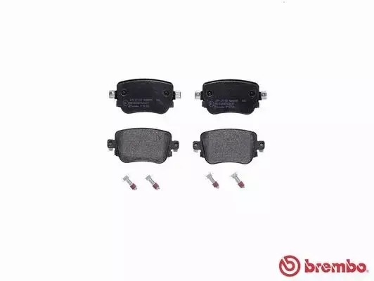 BREMBO TARCZE+KLOCKI TYŁ SEAT LEON III 272MM 