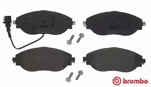 BREMBO TARCZE+KLOCKI PRZÓD SEAT TARRACO KN 314MM 