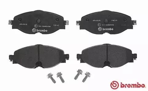 BREMBO TARCZE+KLOCKI PRZÓD AUDI A3 8V 288MM 