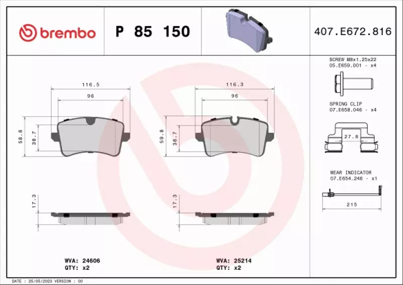 BREMBO TARCZE+KLOCKI TYŁ AUDI A6 C7 A7 4G 330MM 