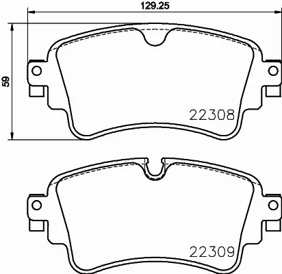 BREMBO TARCZE+KLOCKI TYŁ AUDI Q5 FY 300MM 