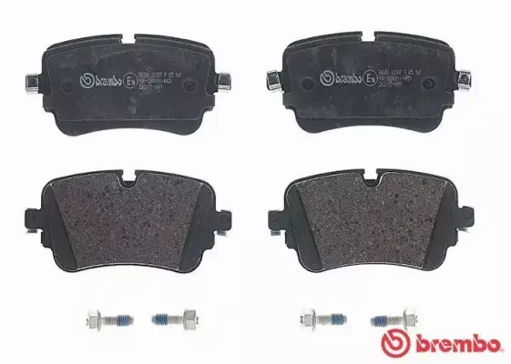 BREMBO Zestaw klocków hamulcowych, hamulce tarczowe P 85 161 