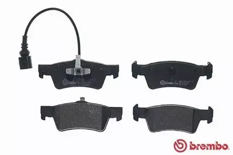 BREMBO Zestaw klocków hamulcowych, hamulce tarczowe P 85 163 