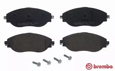 BREMBO Zestaw klocków hamulcowych, hamulce tarczowe P 85 166 