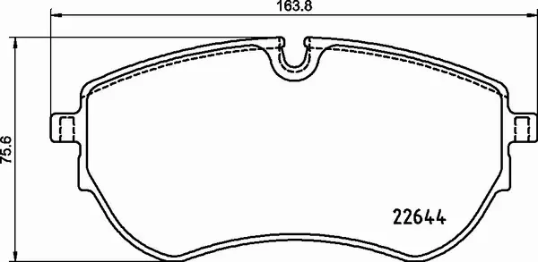 BREMBO KLOCKI HAMULCOWE P 85 173 