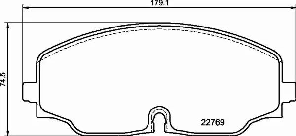 BREMBO KLOCKI HAMULCOWE P 85 176 