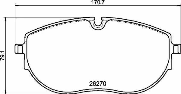 BREMBO KLOCKI HAMULCOWE P 85 188 