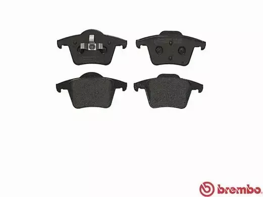 BREMBO Zestaw klocków hamulcowych, hamulce tarczowe P 86 019 