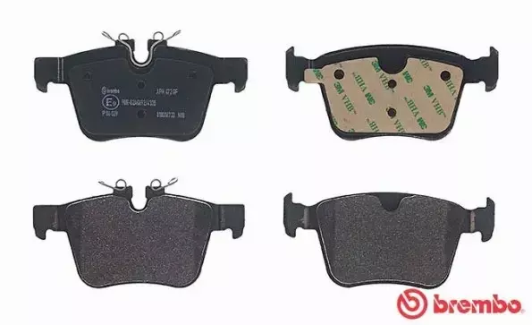 BREMBO Zestaw klocków hamulcowych, hamulce tarczowe P 86 029 