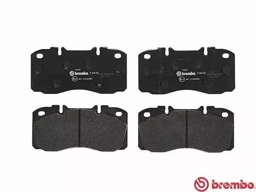 BREMBO Zestaw klocków hamulcowych, hamulce tarczowe P A6 025 