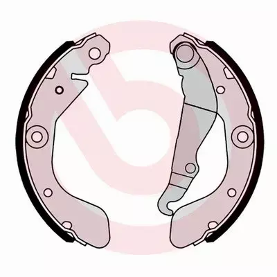 BREMBO SZCZĘKI HAMULCOWE S 10 519 