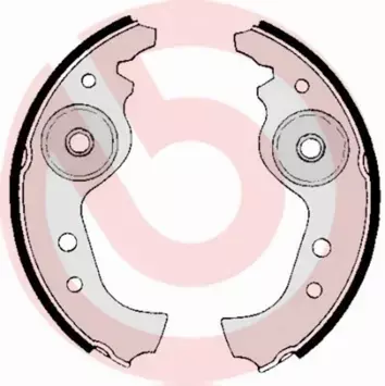 BREMBO SZCZĘKI HAMULCOWE S 23 501 