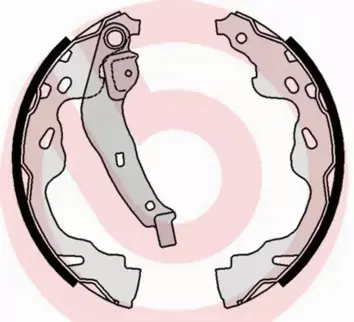 BREMBO SZCZĘKI HAMULCOWE S 83 509 