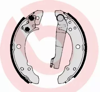 BREMBO SZCZĘKI HAMULCOWE S 85 507 