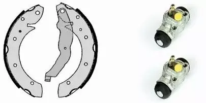 BREMBO SZCZĘKI HAMULCOWE+CYLINDERKI H 06 009 