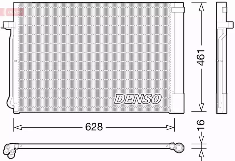 DENSO CHŁODNICA KLIMATYZACJI DCN05013 