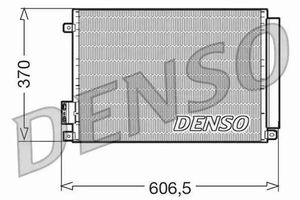 DENSO CHŁODNICA  DCN09045 