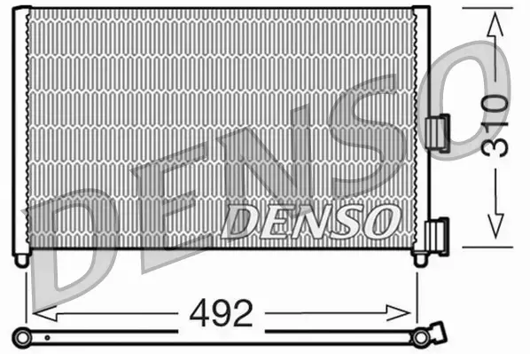 DENSO CHŁODNICA  DCN09071 