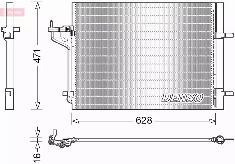 DENSO CHŁODNICA  DCN10029 