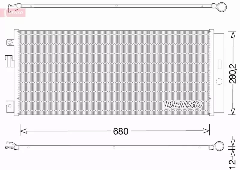 DENSO CHŁODNICA KLIMATYZACJI DCN20023 