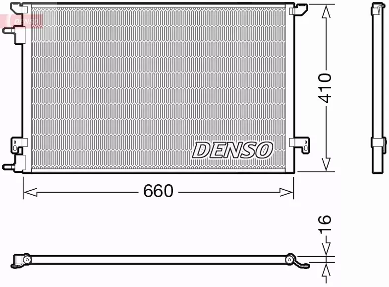 DENSO CHŁODNICA KLIMATYZACJI DCN20045 