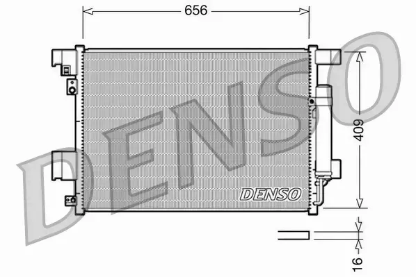 DENSO CHŁODNICA  DCN21001 