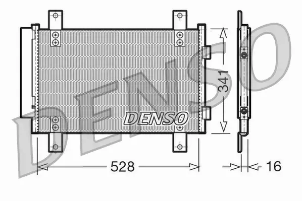 DENSO CHŁODNICA  DCN21007 