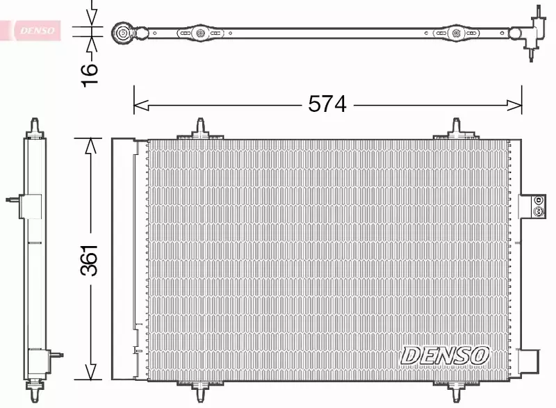 DENSO CHŁODNICA  DCN21019 