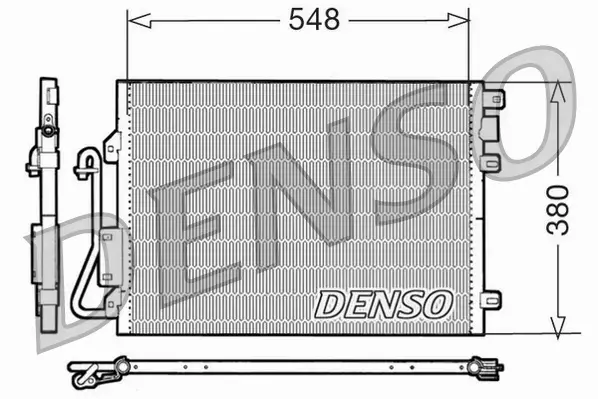 DENSO CHŁODNICA  DCN23008 