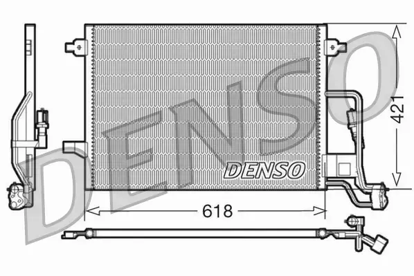 DENSO CHŁODNICA  DCN32018 