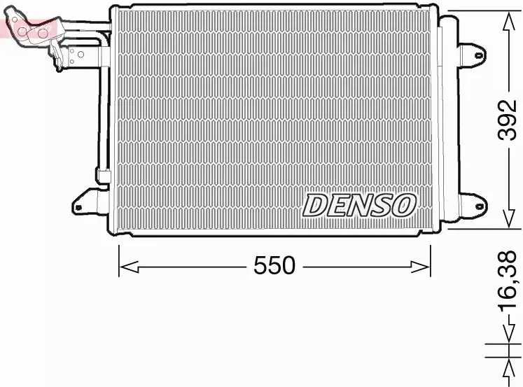 DENSO CHŁODNICA  DCN32032 