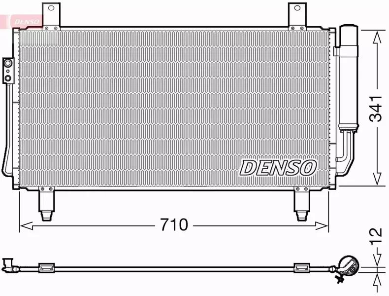 DENSO CHŁODNICA  DCN45006 