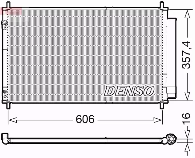 DENSO CHŁODNICA KLIMATYZACJI DCN50058 