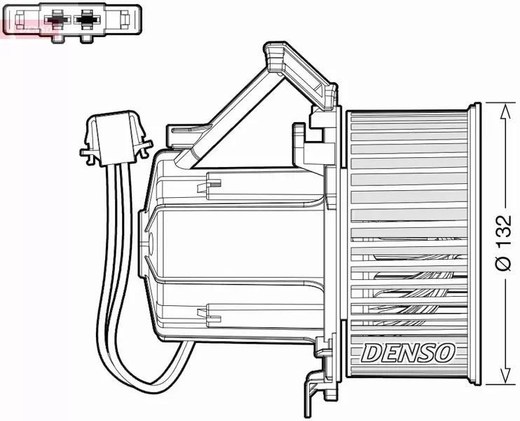 DENSO SILNIK DMUCHAWY DEA02009 