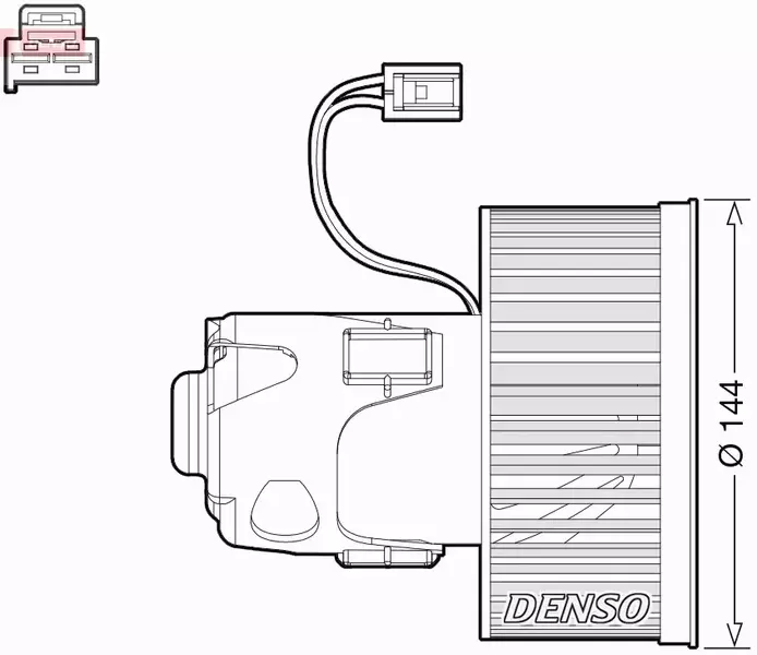 DENSO SILNIK DMUCHAWY DEA05008 