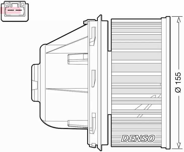 DENSO SILNIK DMUCHAWY DEA10053 