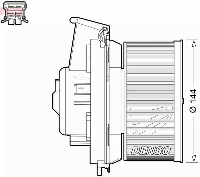 DENSO SILNIK DMUCHAWY DEA21013 