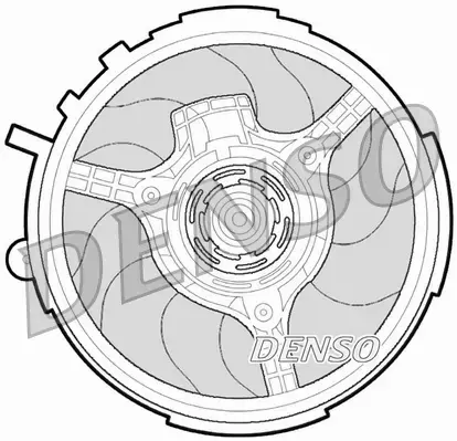 DENSO WENTYLATOR CHŁODNICY DER09061 