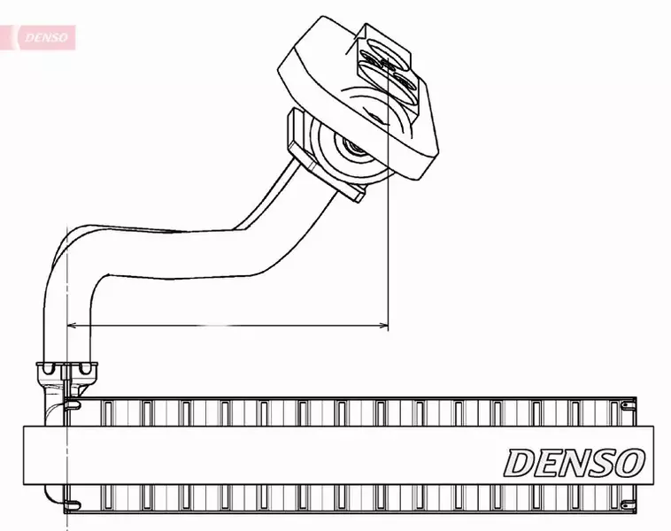 DENSO PAROWNIK KLIMATYZACJI DEV09020 