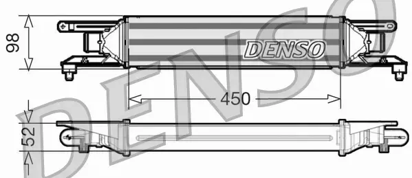 DENSO INTERCOOLER DIT01001 