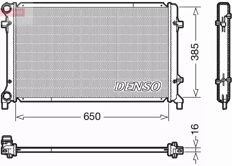 DENSO CHŁODNICA SILNIKA DRM02014 