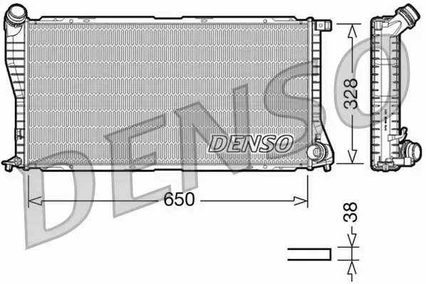 DENSO CHŁODNICA WODY DRM05002 