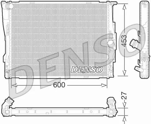 DENSO CHŁODNICA SILNIKA DRM05073 