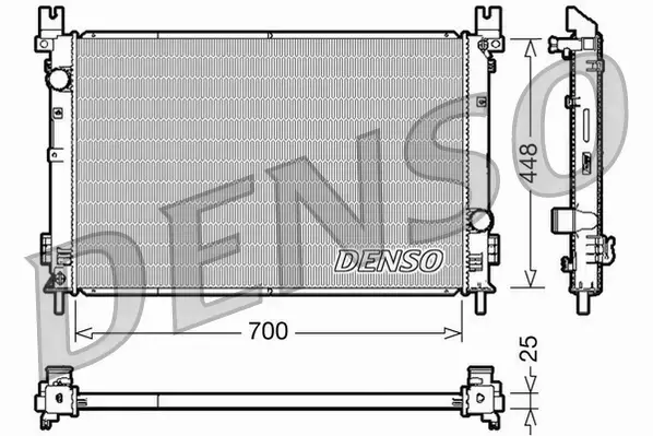 DENSO CHŁODNICA SILNIKA DRM06001 